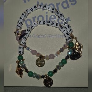 2 Little Words Project Custom Bracelets NEW